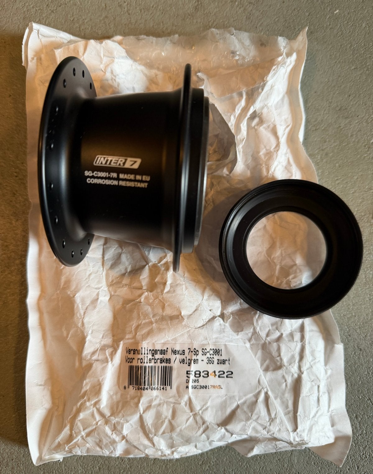 Shimano Nexus 7-speed SG-C3001-7R naaf huls/body., Fietsen en Brommers, Overige typen, Ophalen of Verzenden, Stadsfiets, Nieuw