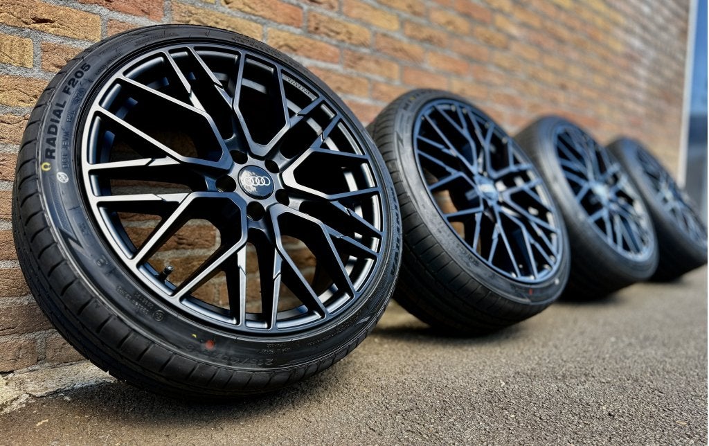Volkswagen Polo Audi A1 Seat Ibiza velgen 18 inch met banden, Auto-onderdelen, Niet ingevuld, 18 inch, 215 mm, Banden en Velgen