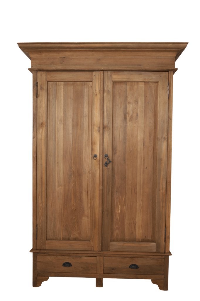 Teakhouten demontable kledingkast 140, Huis en Inrichting, Kasten | Kledingkasten, Nieuw, 200 cm of meer, 100 tot 150 cm, 50 tot 75 cm