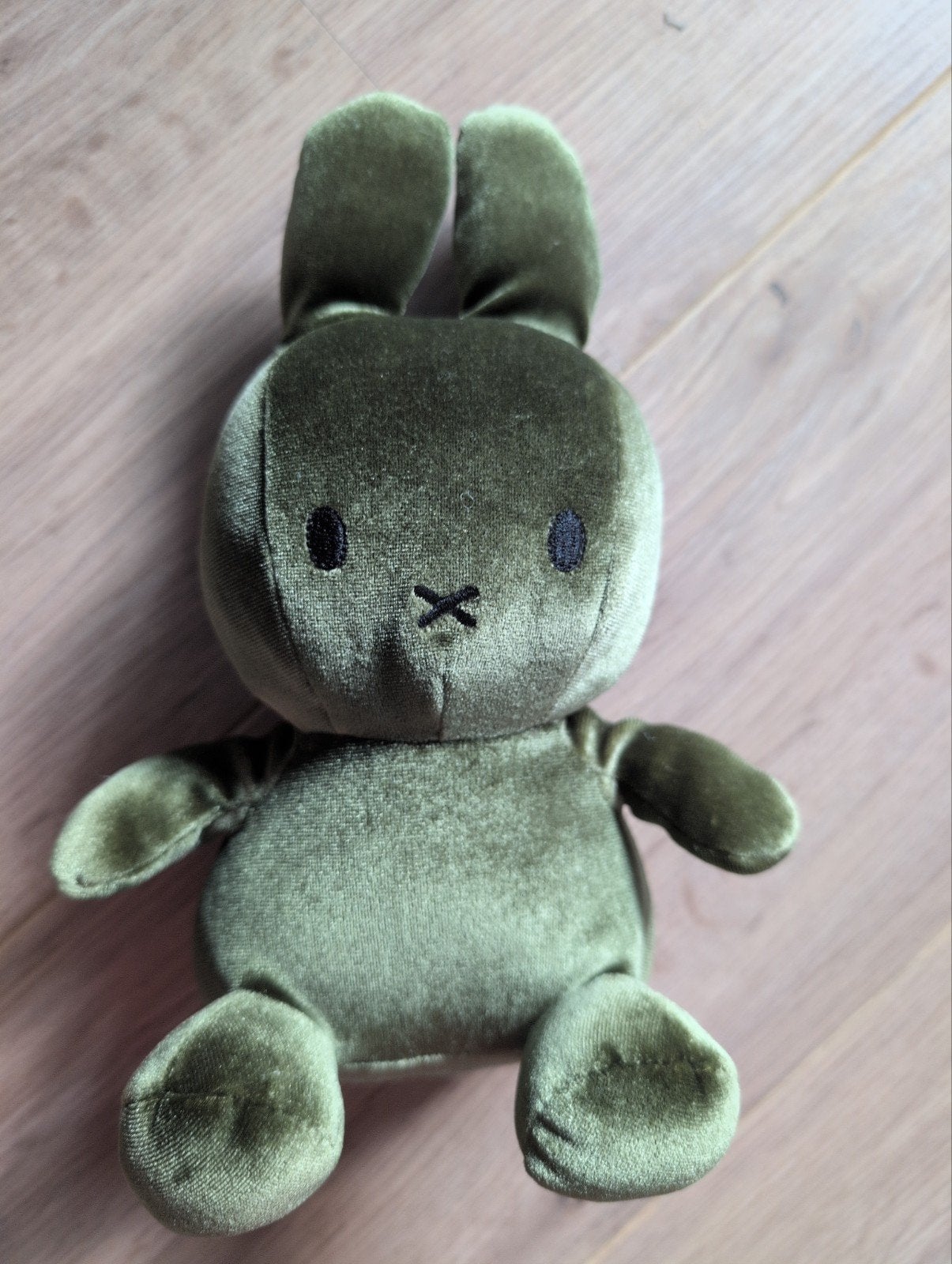 Nijntje knuffel groen fluweel, Groen, Overige merken, Konijn, Nijntje