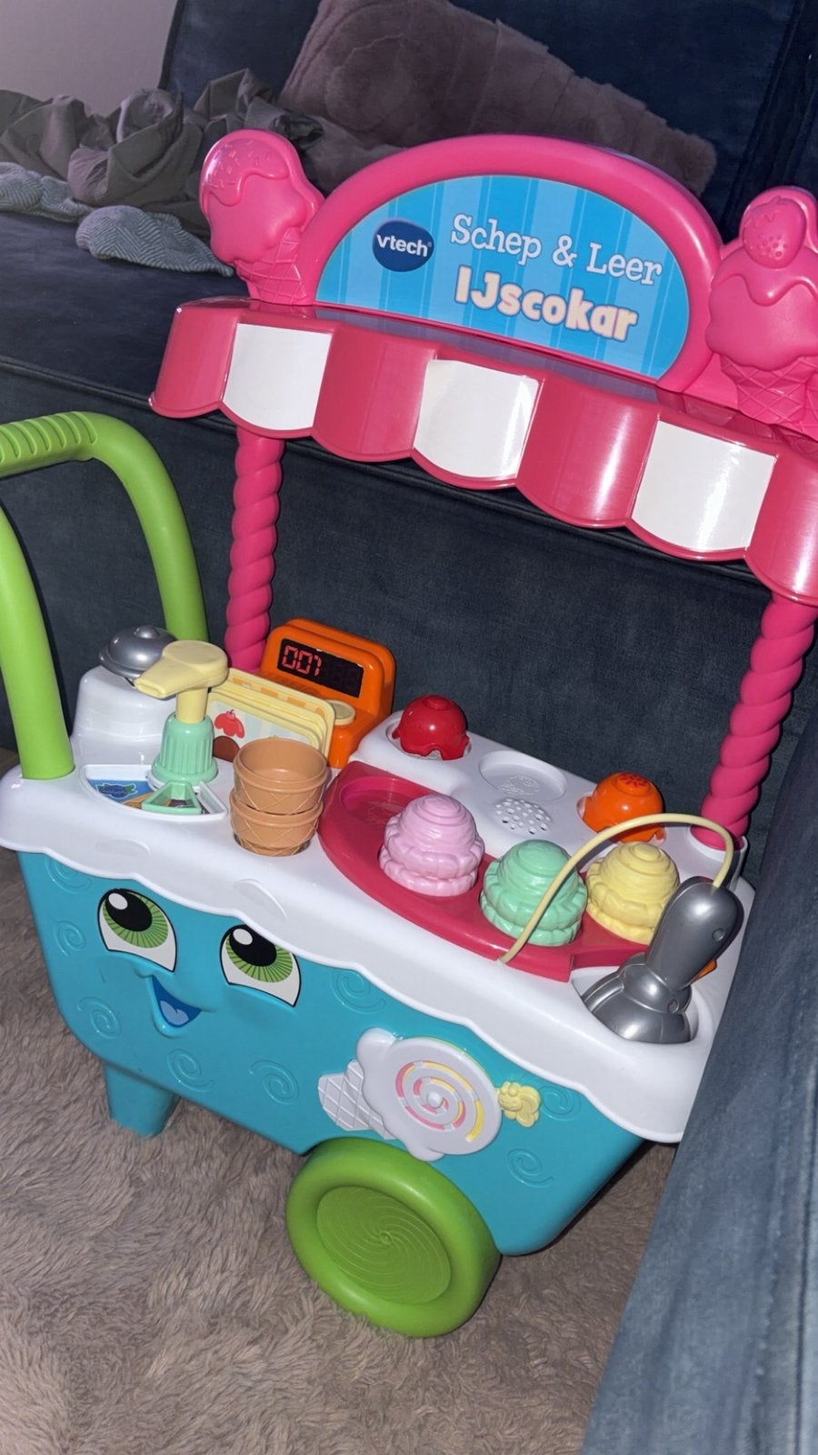Vtech ijscokar, Kinderen en Baby's, Ophalen of Verzenden, Gebruikt