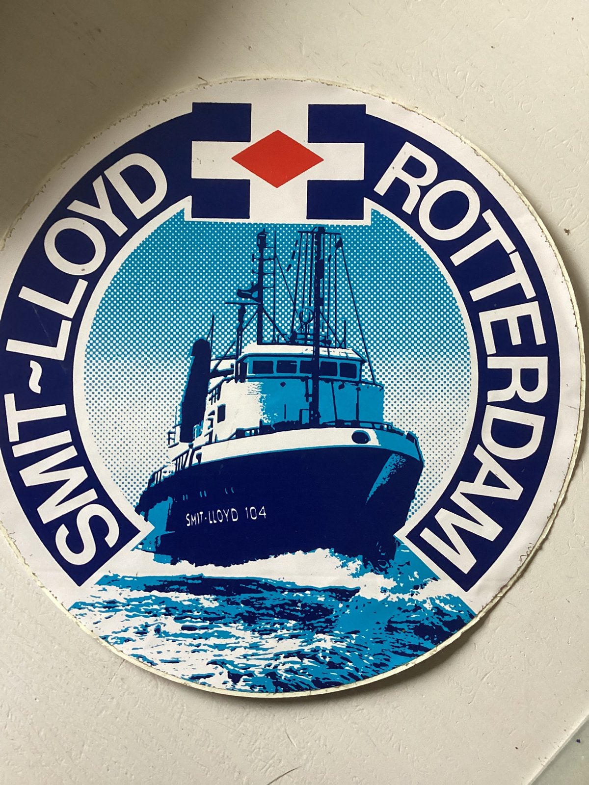 Sticker Smit Lloyd Rotterdam, Verzenden, Zo goed als nieuw