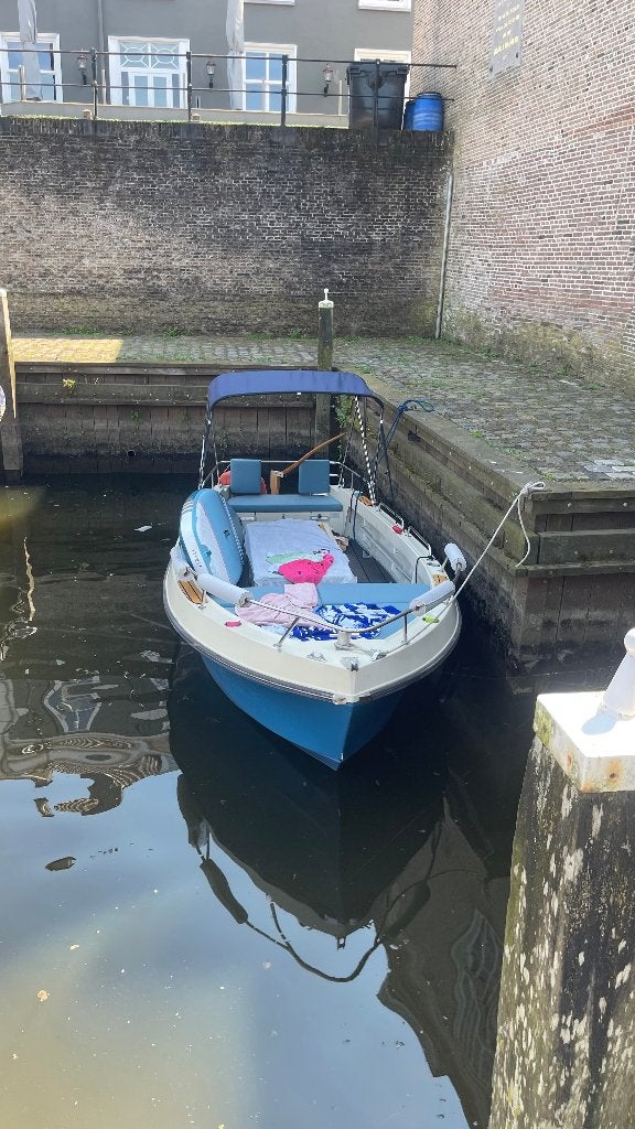 werkboot sloep Cap Ferret met Kubota motor 3 cil. en trailer, Watersport en Boten, Ophalen, Overige merken, Gebruikt, Binnenboordmotor