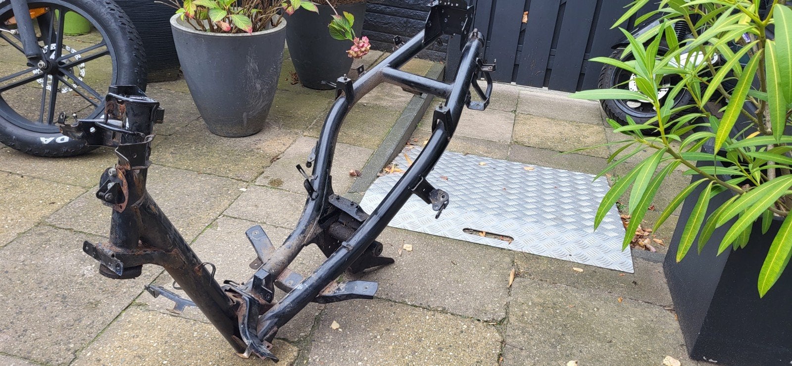 Peugeot Speedfight 2 frame met WOK, Fietsen en Brommers, Ophalen, Gebruikt, Frame, Peugeot