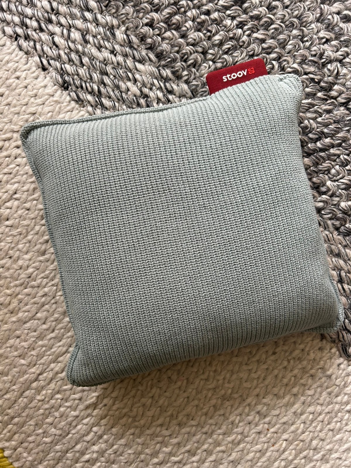 Stoov Ploov S2 Warmtekussen - Old Green - 45x45 cm, Overige merken, Vierkant, Zo goed als nieuw, Groen