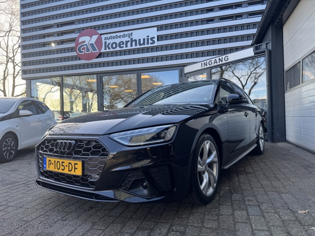 Audi A4 Avant 35 TFSI S-Line/Sport/Leer/Automaat (bj 2020), Auto's, Audi, Gebruikt, Euro 6, 4 cilinders, A4