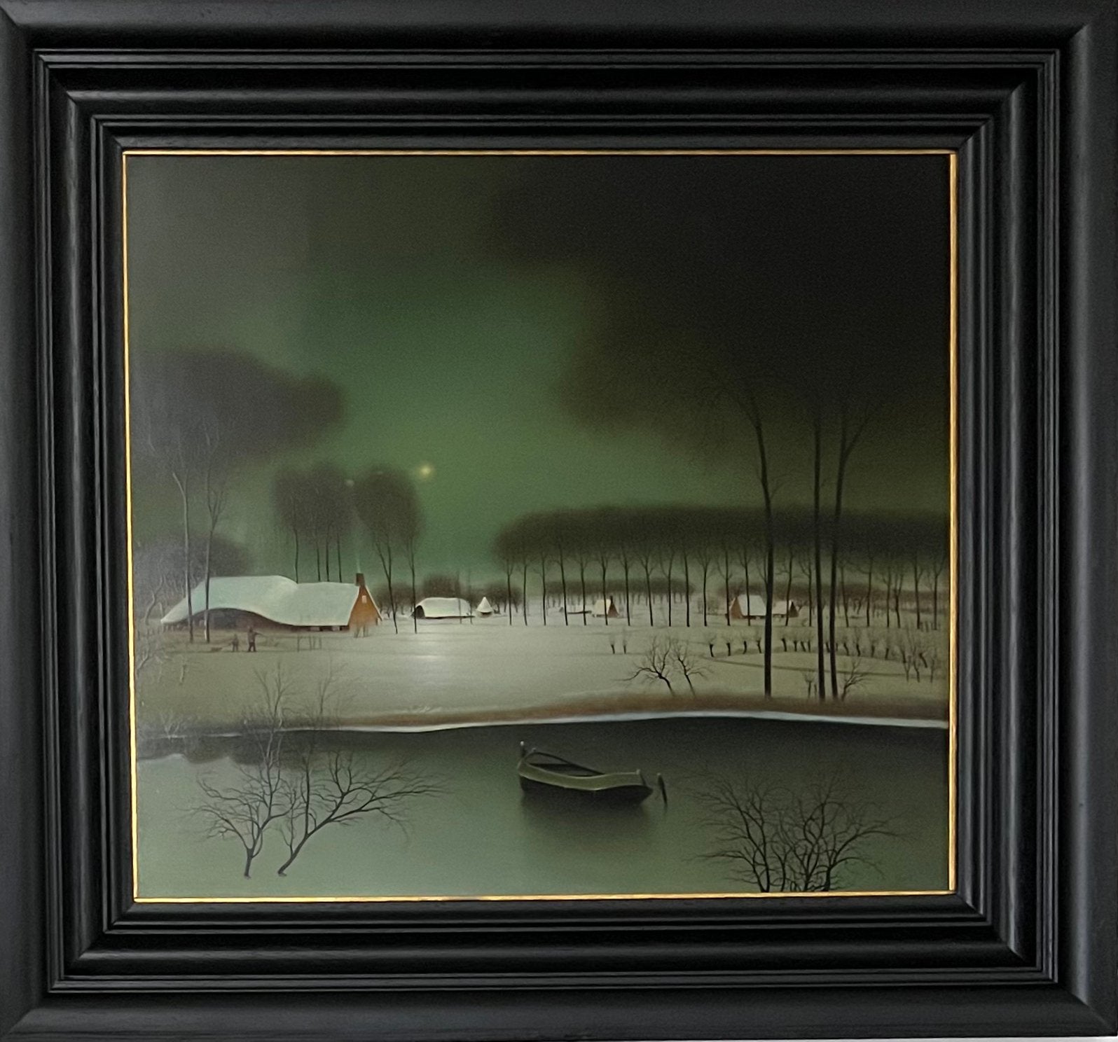 Olieverf op paneel, Jan Hendrik Kuppens  (1922-2000), Ophalen