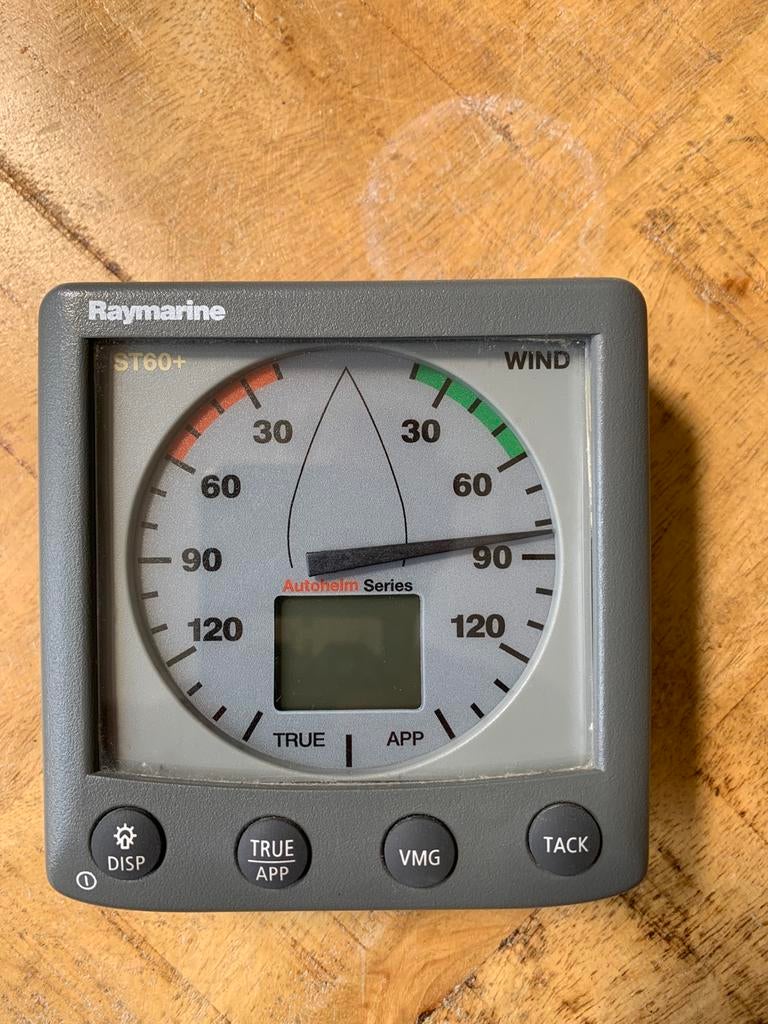 Raymarine ST60+ Wind, Watersport en Boten, Navigatiemiddelen en Scheepselektronica, Ophalen of Verzenden, Gebruikt, Communicatie