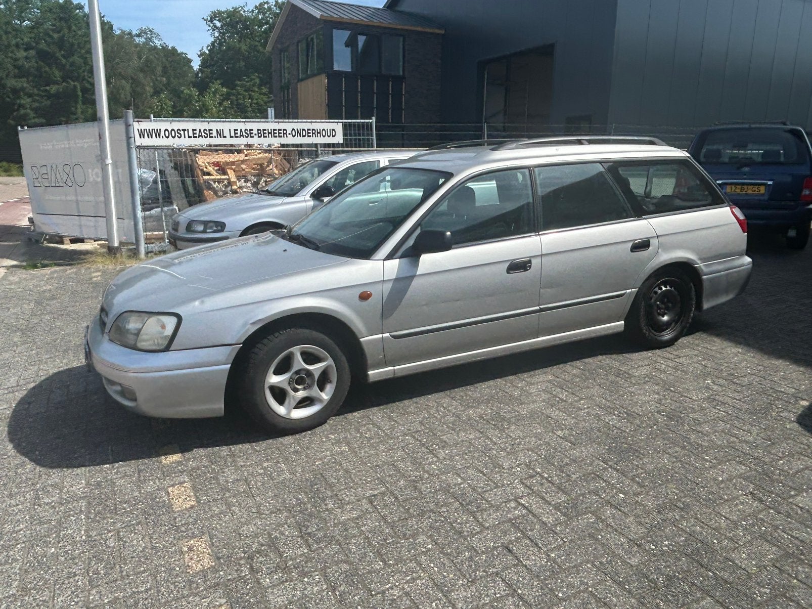 Subaru Legacy 2.0 LX St.wgn AWD 1999 Grijs B/LPG carbage run, Auto's, Subaru, 1994 cc, 4 cilinders, Legacy, Handgeschakeld