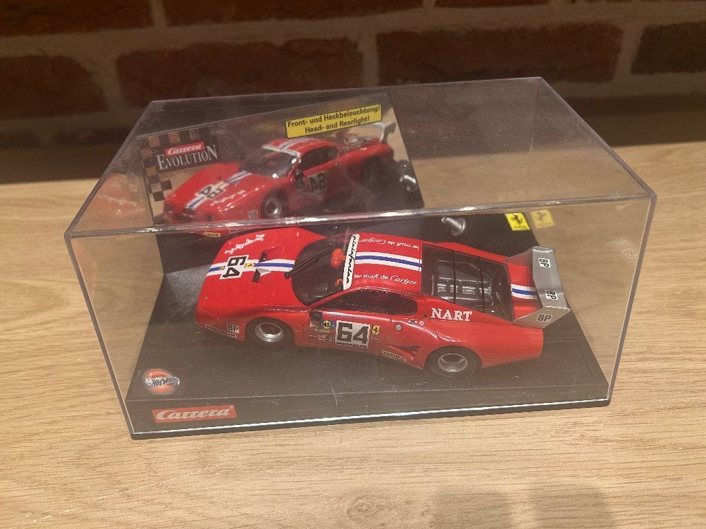 Carrera Evolution 25727 Ferrari 512 BB LM NART Le Mans 1979, Ophalen of Verzenden, Zo goed als nieuw, Elektrisch, Carrera