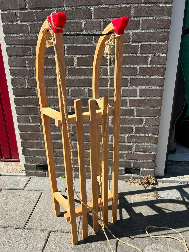 slee hout, Ophalen, Gebruikt, Hout