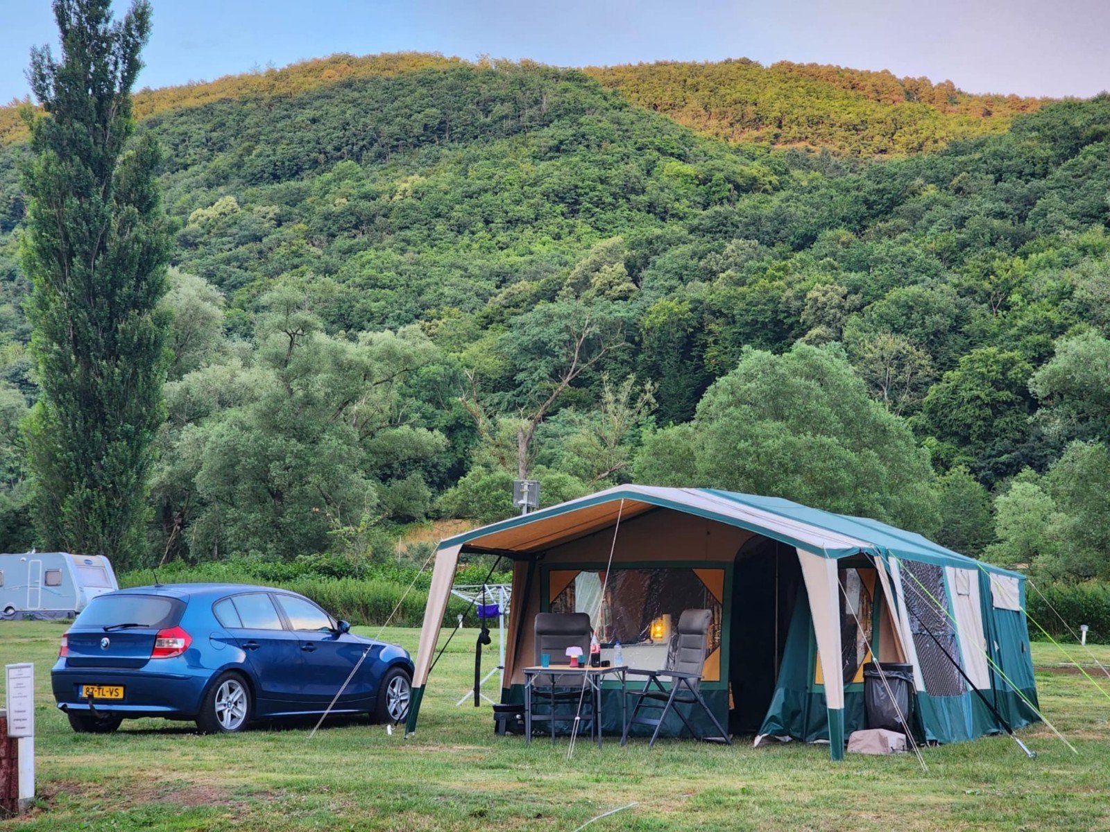 mooie nette vouwwagen, Caravans en Kamperen, Ophalen