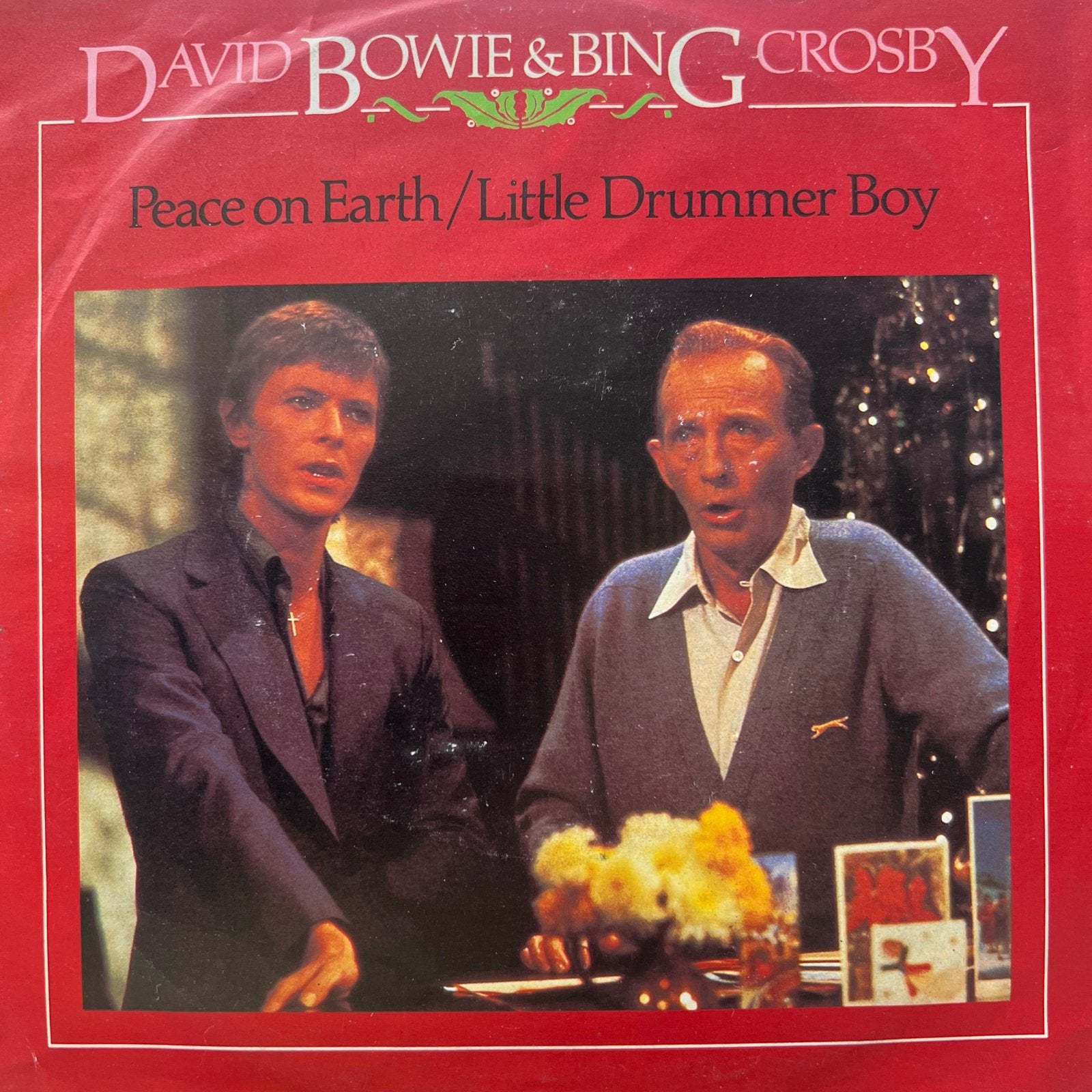 David Bowie & Bing Crosby - Peace on Earth/Little Drummer Bo, Ophalen of Verzenden, Gebruikt, Pop