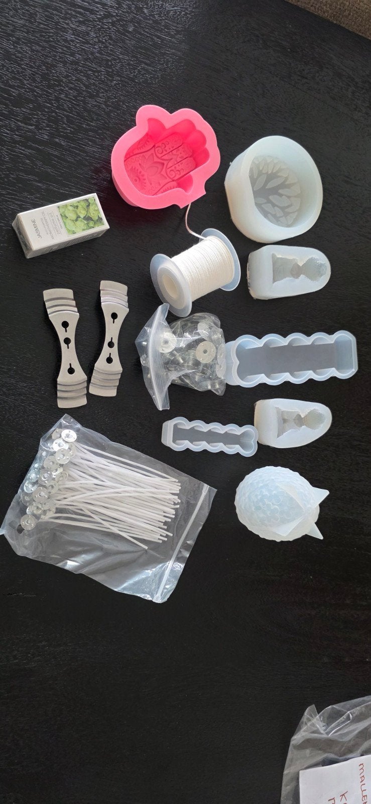 Candle Making Set: Mallen, Lonten, Houders & Olie, Ophalen of Verzenden
