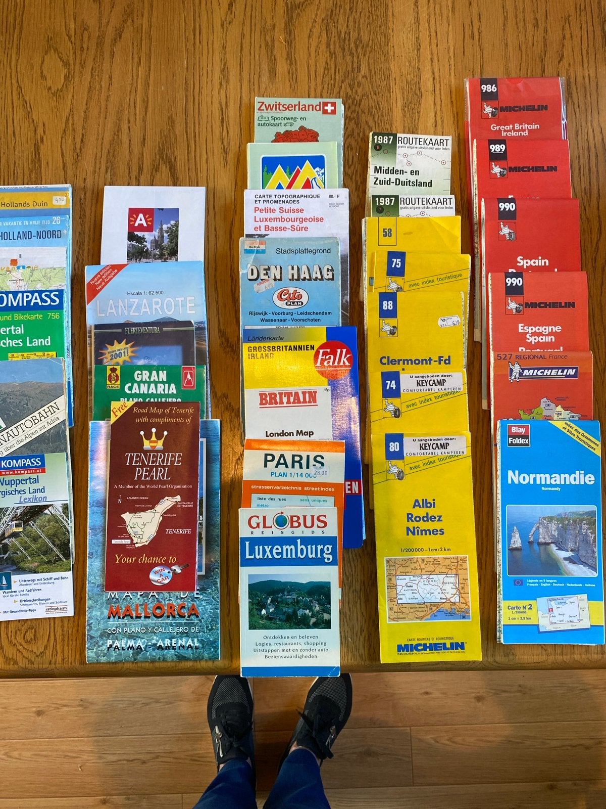 Diverse landkaarten en atlassen, Gelezen, Ophalen of Verzenden, Landkaart, 1800 tot 2000