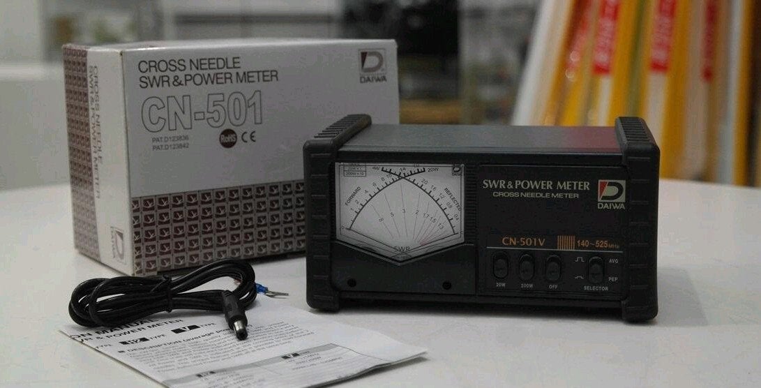 Cross needle CN-501 swr power meter, Telecommunicatie, Zenders en Ontvangers, Ophalen of Verzenden, Zo goed als nieuw