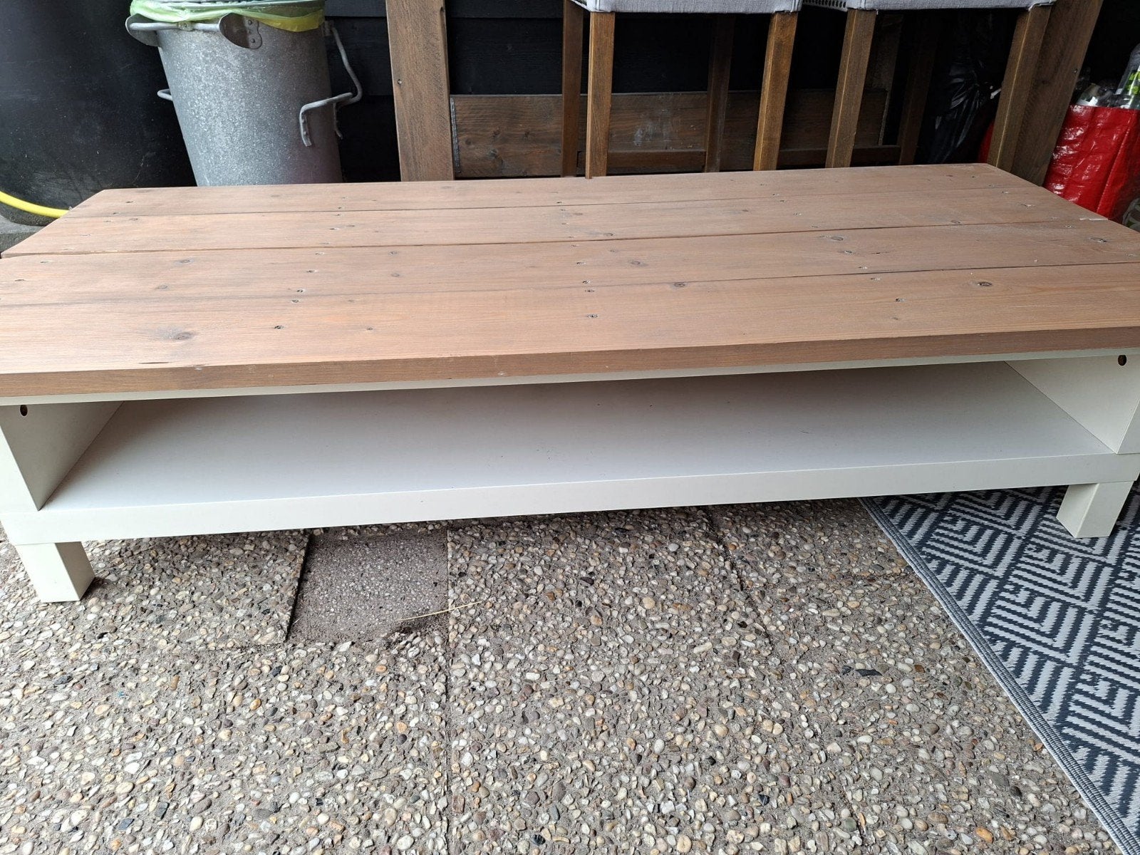 Tvmeubel, Ophalen, Gebruikt, 100 tot 150 cm, Rustiek