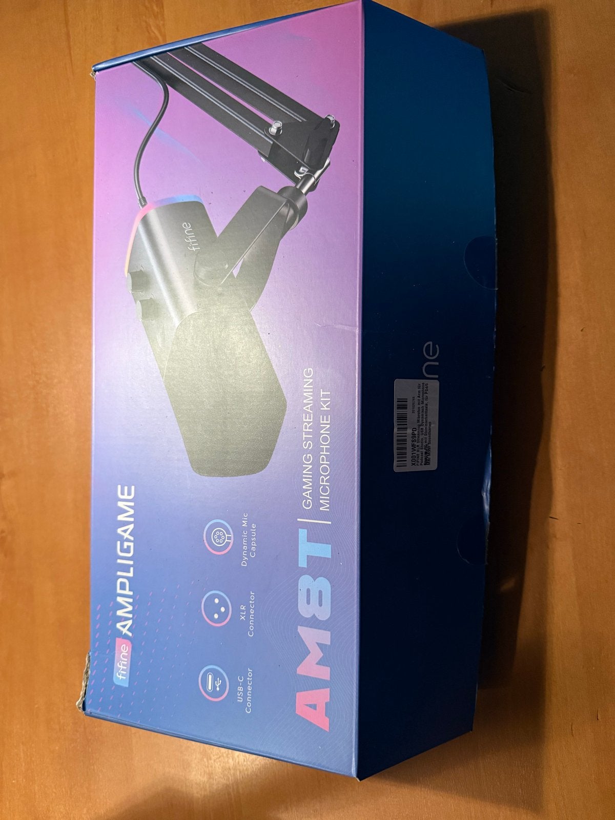 Fifine AM8T Gaming Streaming Microfoon Kit, Muziek en Instrumenten, Ophalen of Verzenden, Zo goed als nieuw, Studiomicrofoon