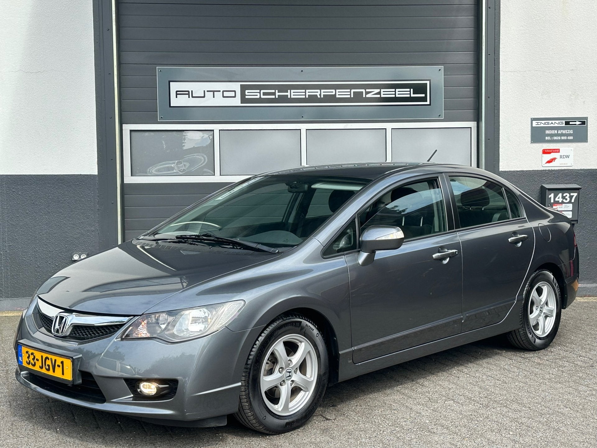 Honda Civic 1.3 Hybrid | CARPLAY | NAVI | CC | 100% Honda de, Auto's, Honda, Bedrijf, Te koop, Civic, ABS, Airbags, Airconditioning