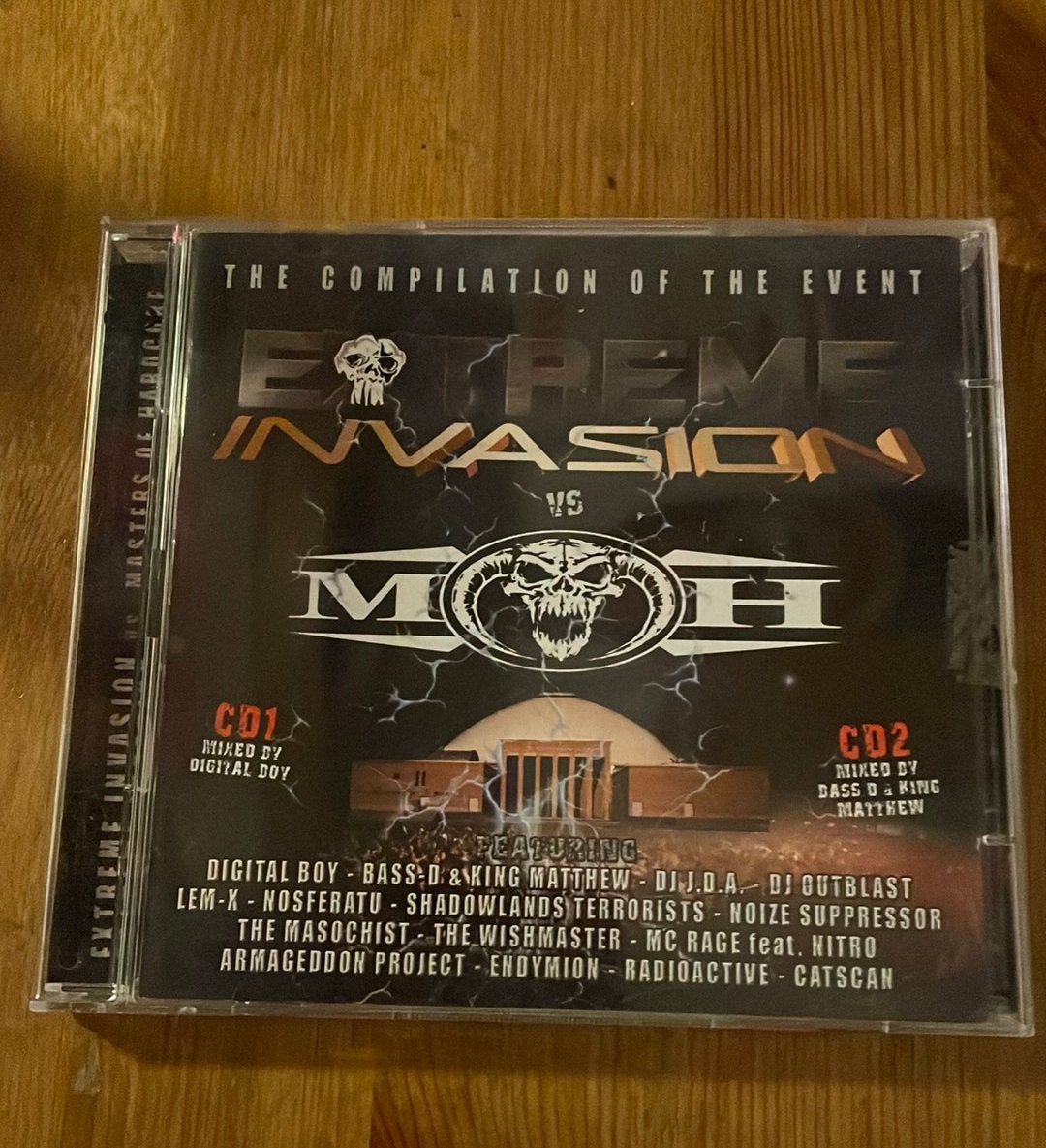 Masters of hardcore extreme invasion vs masters, Ophalen of Verzenden, Zo goed als nieuw