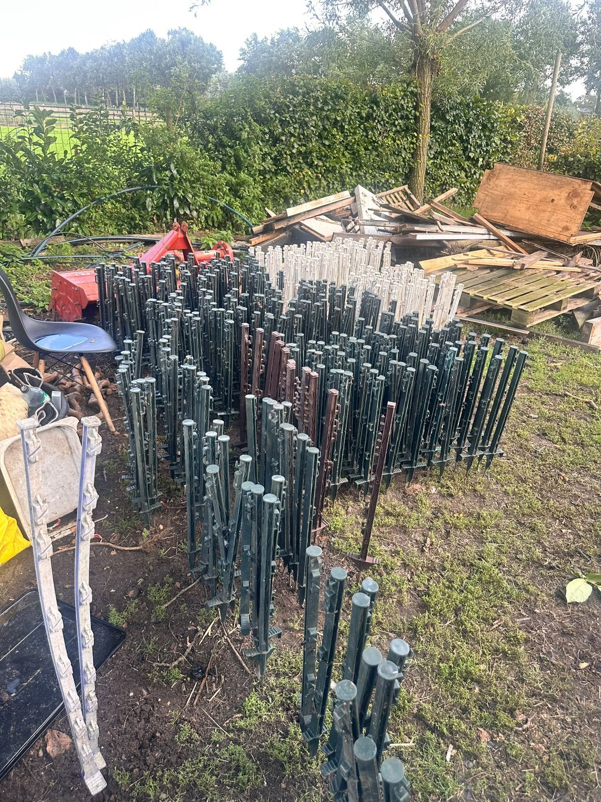Weidepaaltjes, Ophalen, Zo goed als nieuw, Kunststof