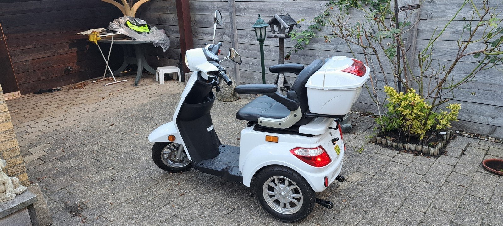 Elektrische driewielscooter Berini 25km!!, Diversen, Ophalen, 46 km of meer, Overige merken, 16 km/u of meer