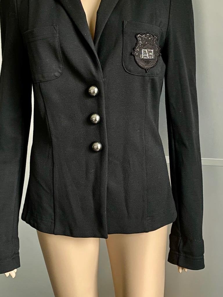 H847 Airfield maat 38=M jasje blazer colbert zwart, Maat 38/40 (M), Zwart, Ophalen of Verzenden, Zo goed als nieuw