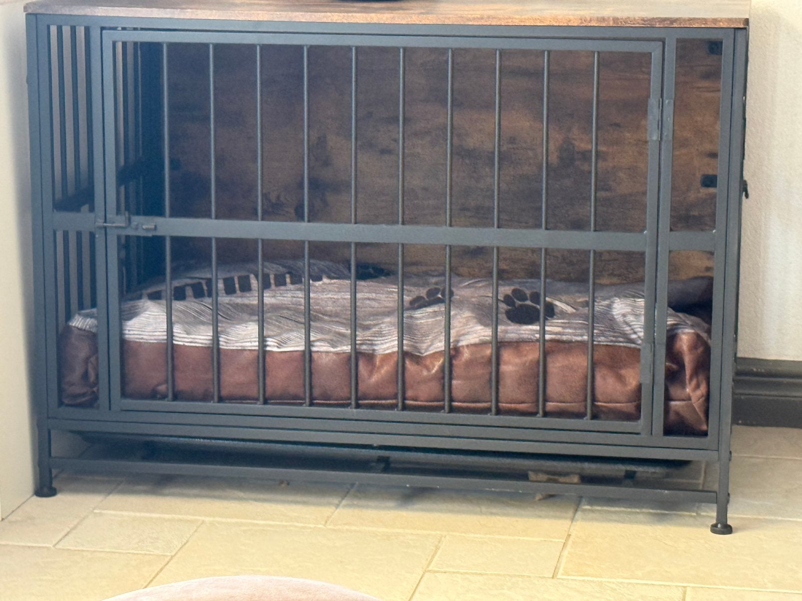 Hondenbench, Dieren en Toebehoren, Ophalen, Zo goed als nieuw, 75 tot 110 cm, Minder dan 65 cm