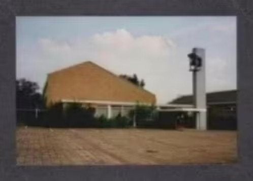 Foto Goor Gereformeerde Ontmoetingskerk Jaren 80., 1980 tot heden, Foto, Ophalen of Verzenden, Zo goed als nieuw