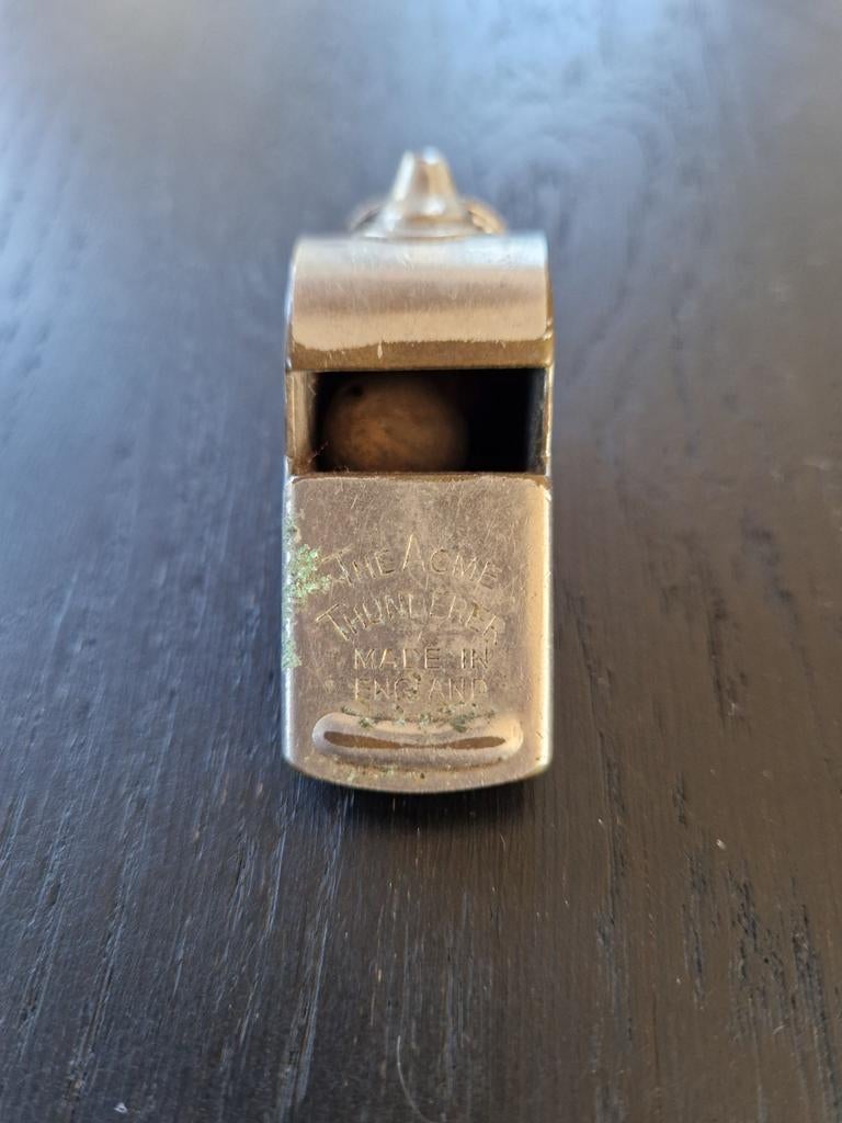 Vintage The Acme Thunderer fluitje, Ophalen of Verzenden