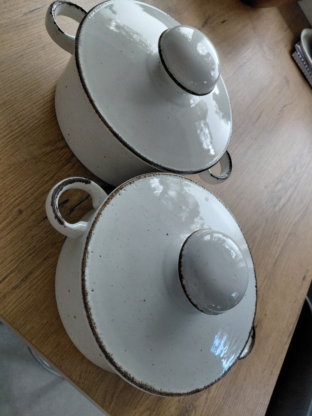 Midwinter Stonehenge Oven-to-Tableware Pannetjes, Ophalen, Overige merken, Keramiek, Zo goed als nieuw