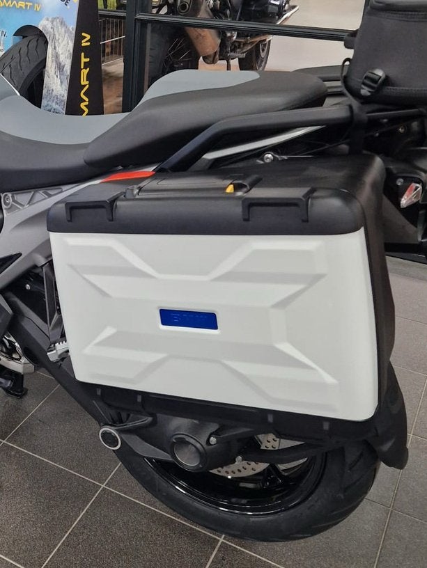 BMW vario koffers R1300 GS GSA wit wrap alu + beugels ombouw, Ophalen of Verzenden, Gebruikt