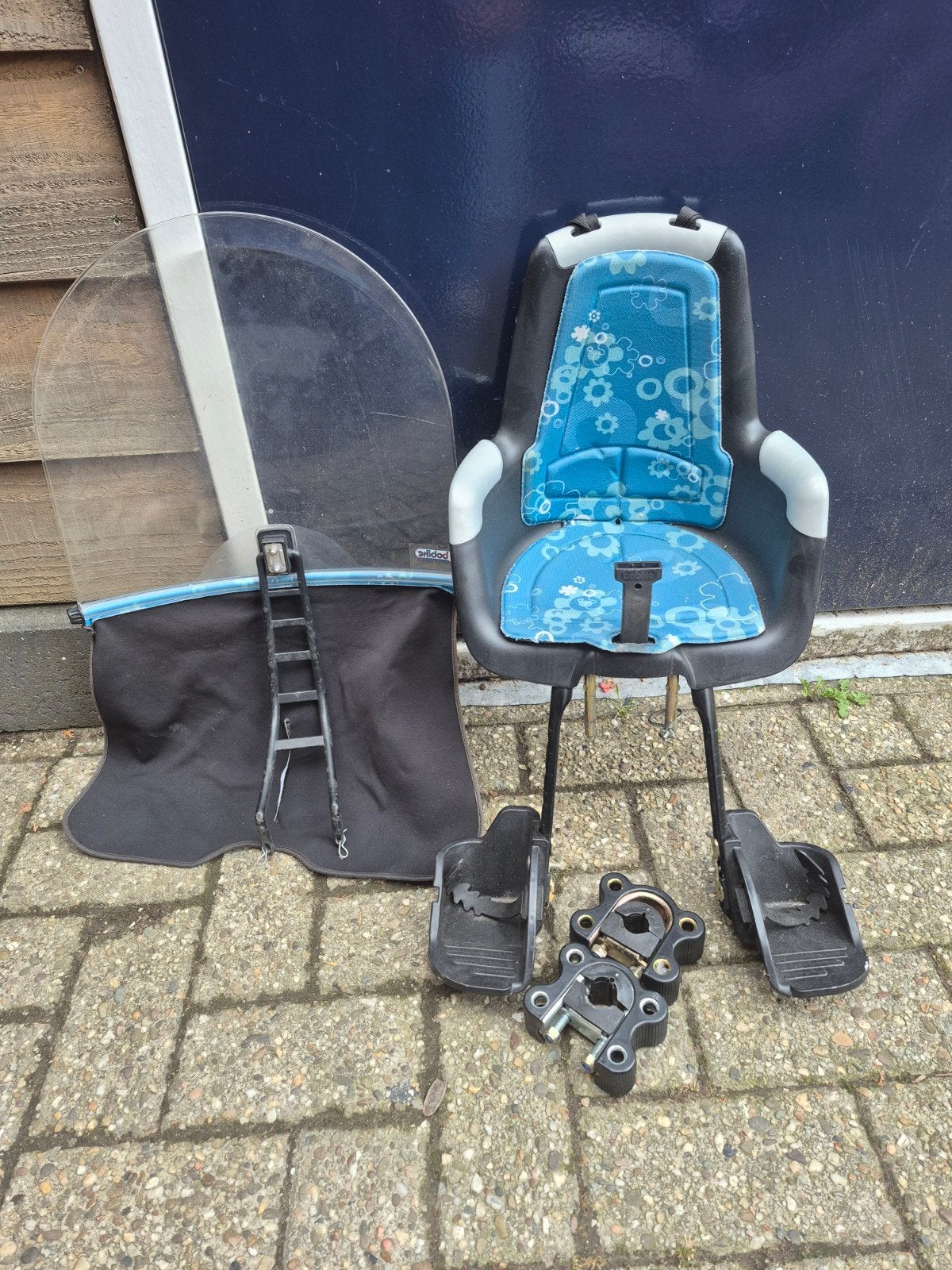 Fietsstoeltje, Ophalen, Gebruikt