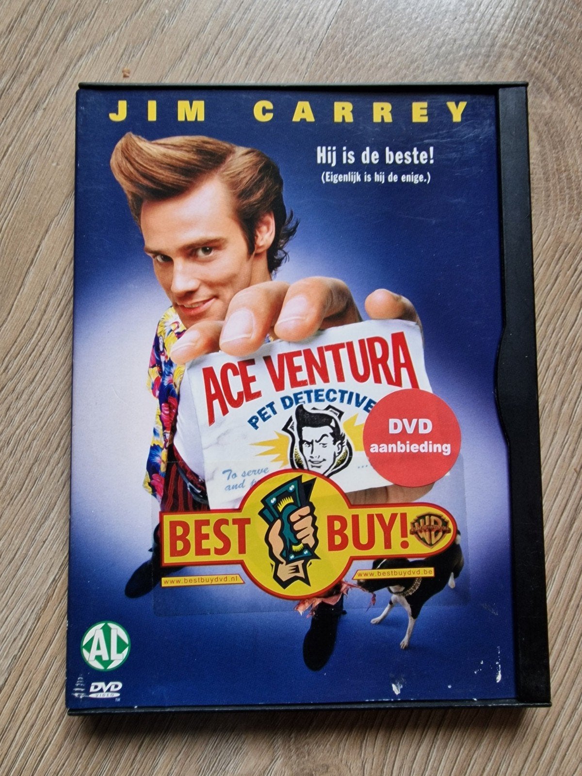 Ace Ventura: Pet Detective - Jim Carrey DVD, Ophalen of Verzenden