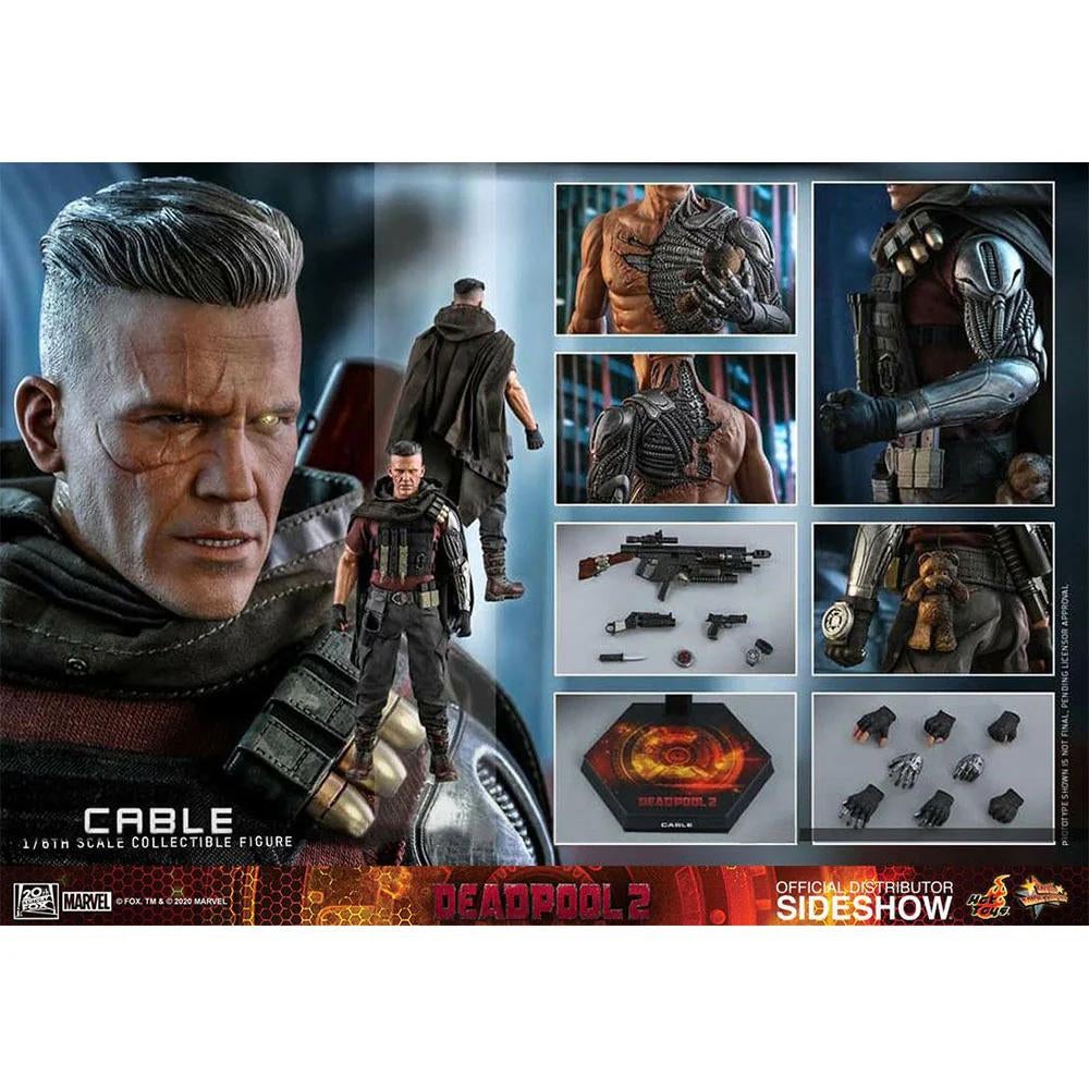 Hot toys Cable van Deadpool 2, Ophalen of Verzenden, Zo goed als nieuw, Actiefiguur of Pop