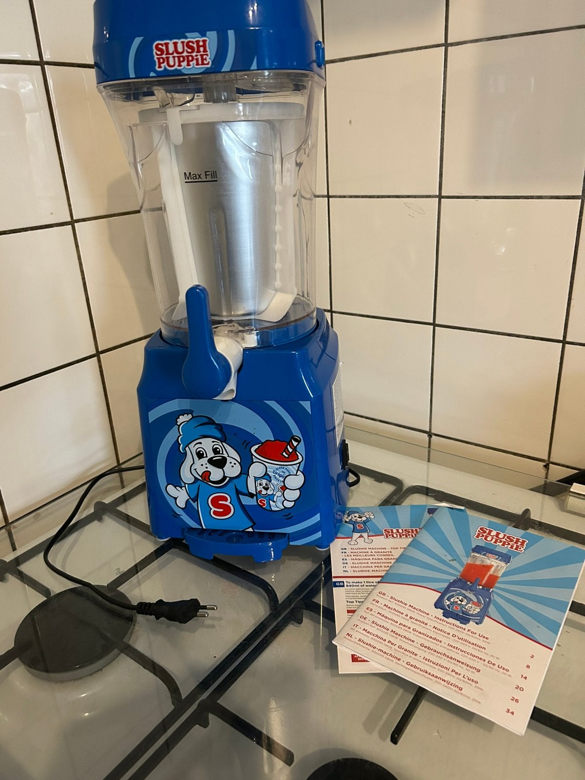 Slush puppy machine, Ophalen, Zo goed als nieuw