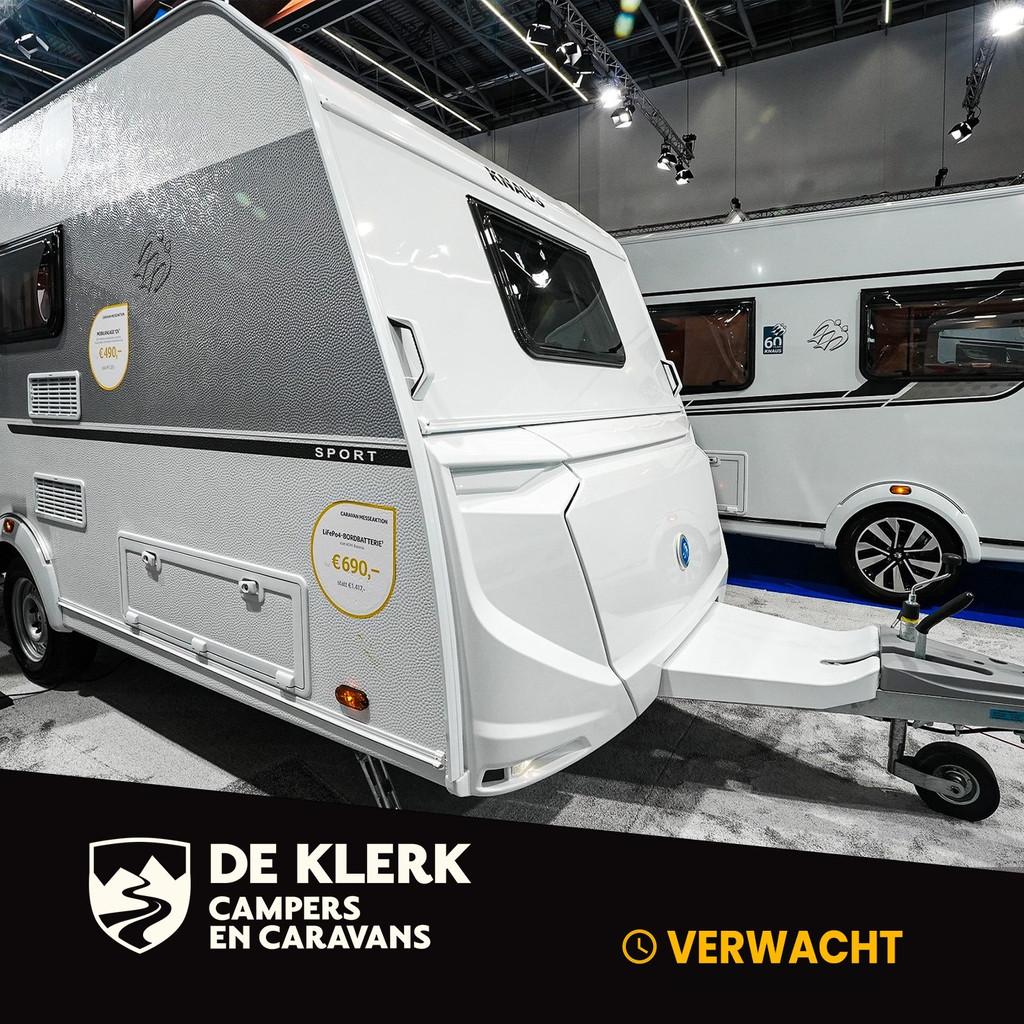 Knaus SPORT 420 QD / 50% Deals (bj 2026), Caravans en Kamperen, Caravans, Bedrijf, Tot en met 3, Info@deklerkcaravans.nl, 6 tot 7 meter