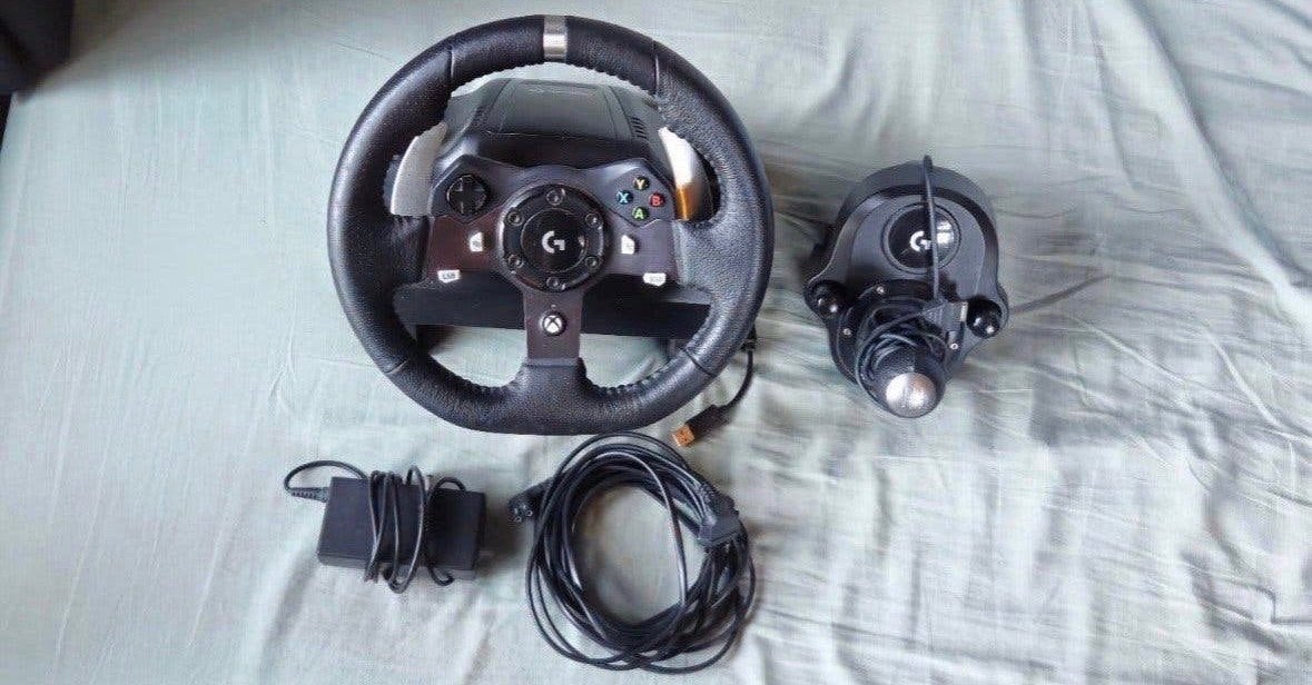 Logitech G920 Complete set, Ophalen, Racestuur, Xbox, Force feedback