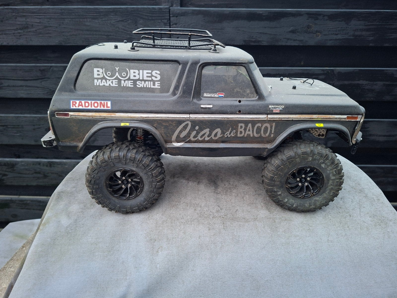 traxxas trx4, Ophalen, Gebruikt, Schaal 1:10, Auto offroad