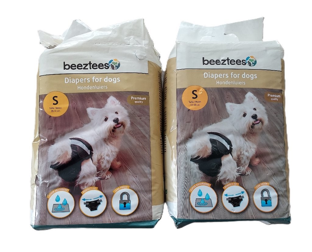 40st honden luiers voor incontinentie - S (4-7 kg), Ophalen of Verzenden, Nieuw