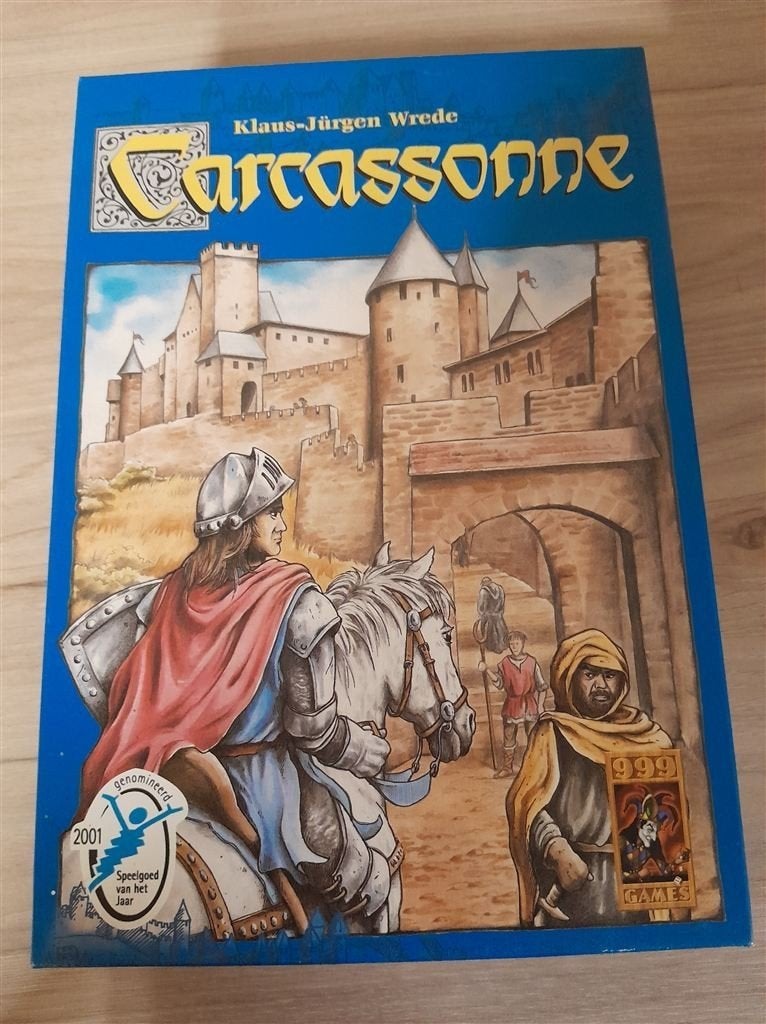 Carcassonne - 999 games - s1460, Verzenden, Zo goed als nieuw