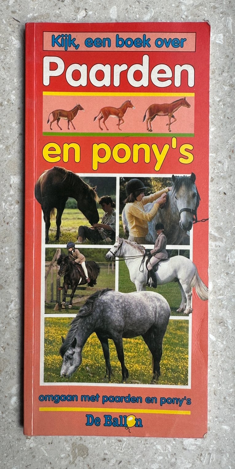 P.R. Winkelaar - Pony's & paarden, Boeken, Ophalen of Verzenden, Zo goed als nieuw, P.R. Winkelaar, Non-fictie