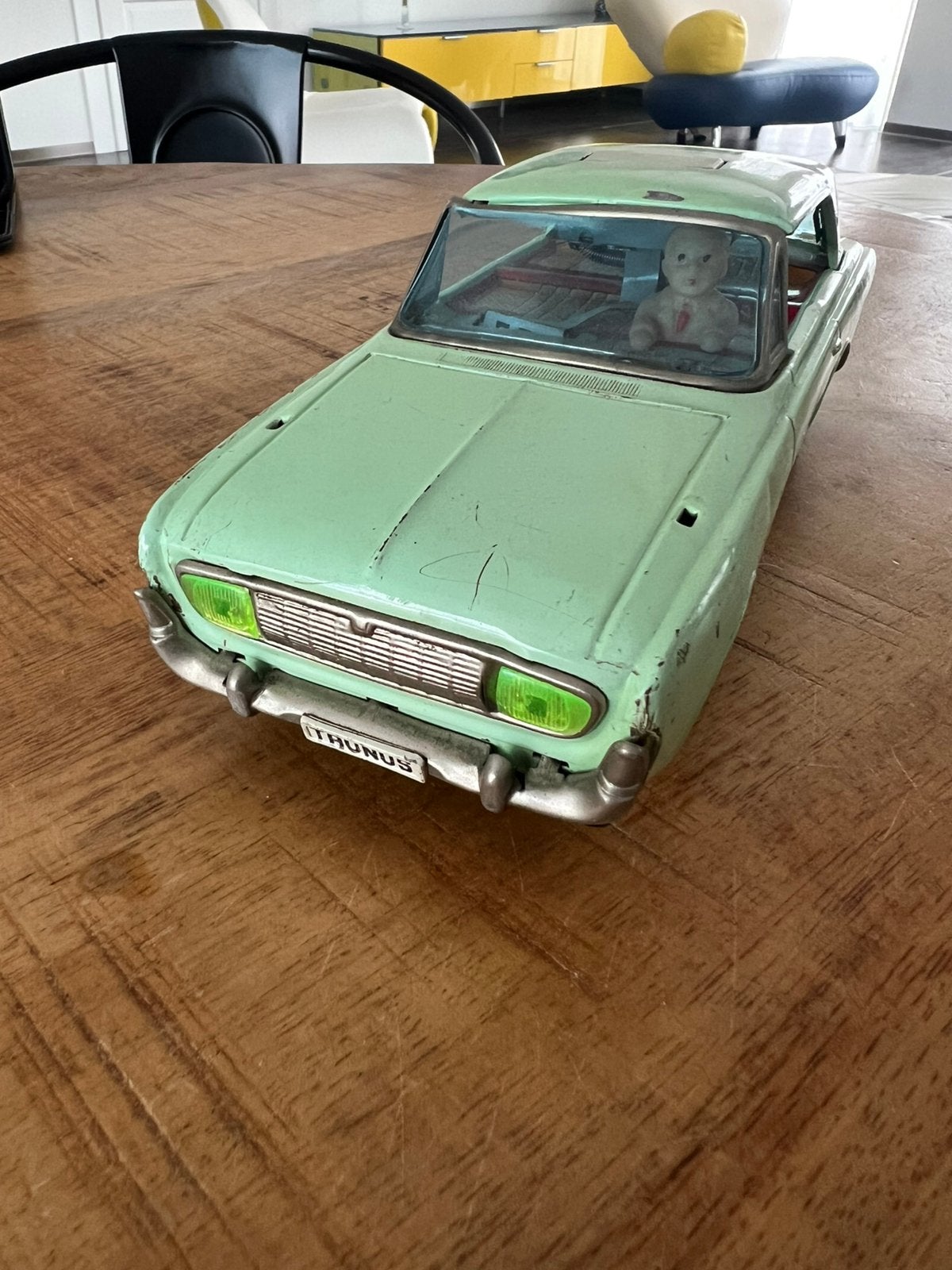 Blikken Ford Taunus 17M, met frictie motor, Ophalen of Verzenden, Gebruikt, Overige merken