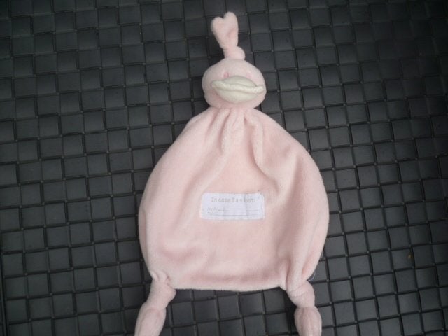 Roze velours eend doekje lapje van BamBam, Ophalen of Verzenden, Zo goed als nieuw, Overige typen, Wasbaar