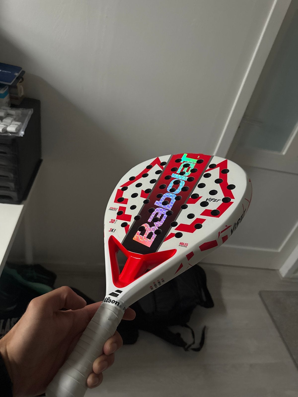 Babolat Viper juan, Ophalen of Verzenden, Gebruikt, Racket, Babolat