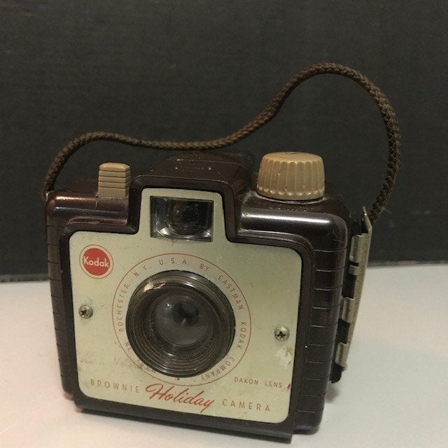 Kodak Brownie 'Holyday' camera ......, Verzamelen, Overige Verzamelen, Gebruikt, Ophalen of Verzenden