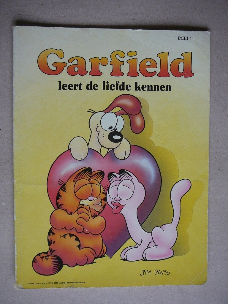 Garfield leert de liefde kennen, Eén stripboek, Ophalen of Verzenden, Zo goed als nieuw