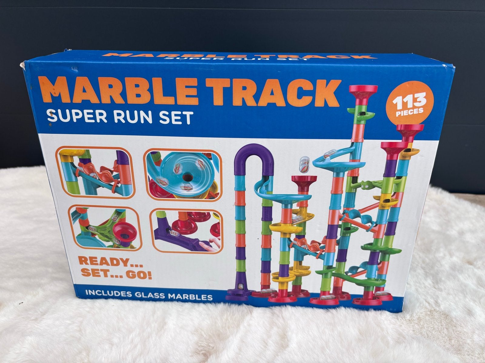 Marble Track knikkerbaan, Ophalen of Verzenden, Gebruikt, Jongen of Meisje