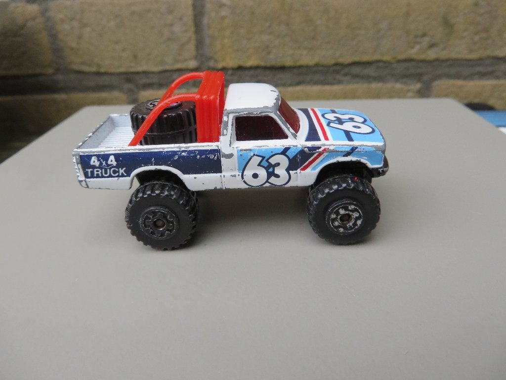 Matchbox 4x4 Open Back Truck, Ophalen of Verzenden, Gebruikt, Bus of Vrachtwagen