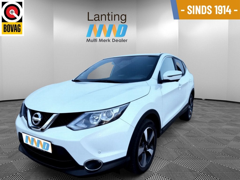 Nissan Qashqai 1.2 N-Vision 360 camera automaat, Auto's, Nissan, Gebruikt, 4 cilinders, Met garantie (alle), 116 pk